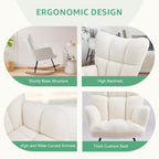 Rocking Chair Soft and Thick for Nursery