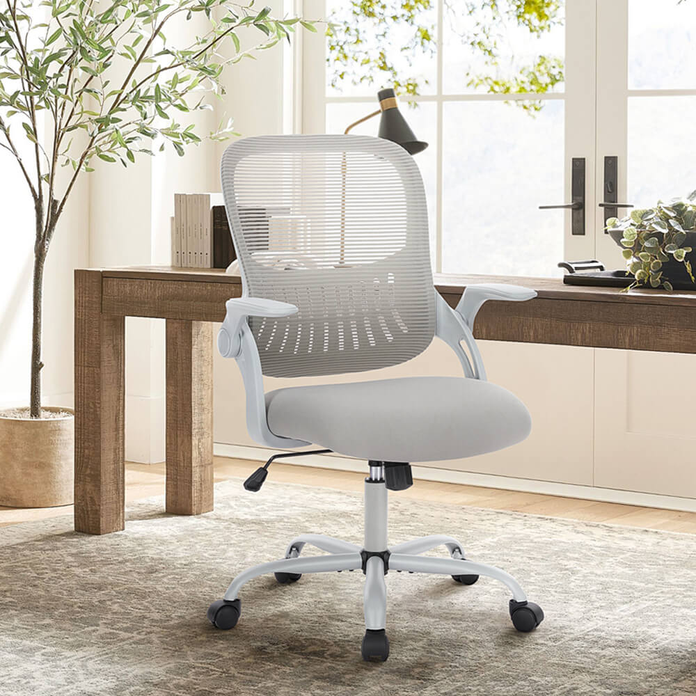 Office Chair with Wheels Reversible Armrests