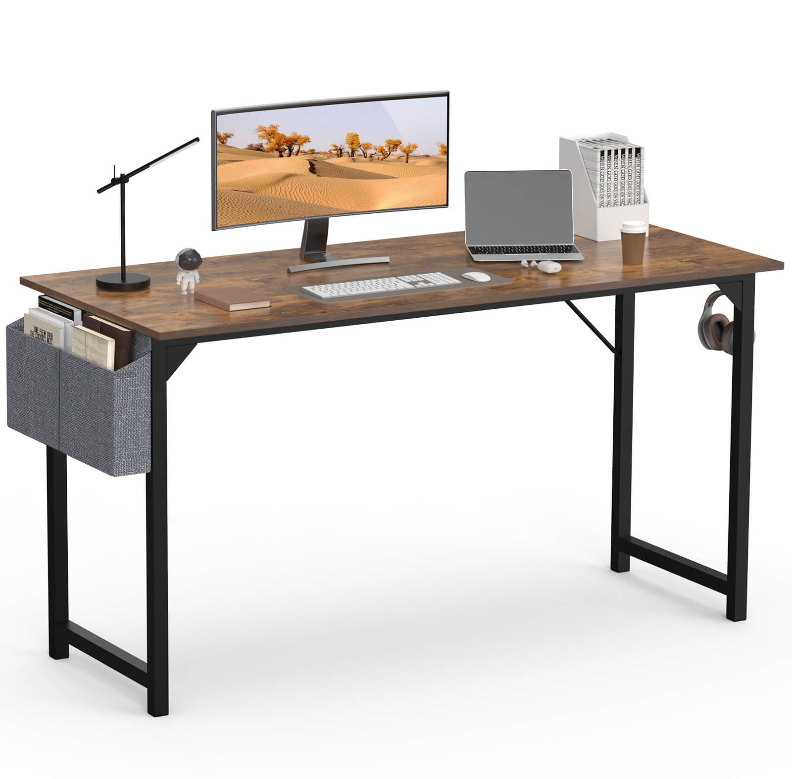 Computer Desk with Organizer for Office Bedroom