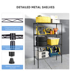 Shelf Metal Heavy Duty Construction For Kitchen Pantry