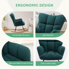 Rocking Chair Soft and Thick for Nursery