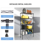 Shelf Metal Heavy Duty Construction For Kitchen Pantry