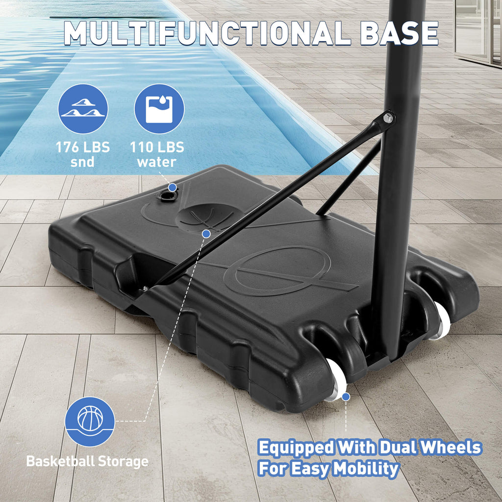 Portable Basketball Hoops for Indoors and Outdoors