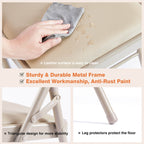 Leather Folding Chair for Events and Home Use