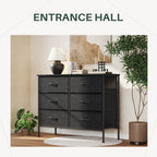 TV Stand with Wide Drawers for Bedroom