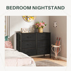 TV Stand with Wide Drawers for Bedroom