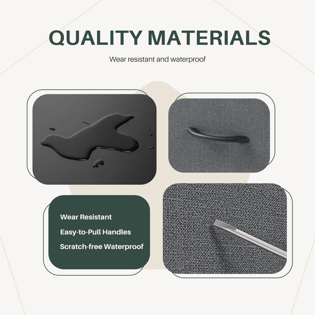 TV Stand with Wide Drawers for Bedroom