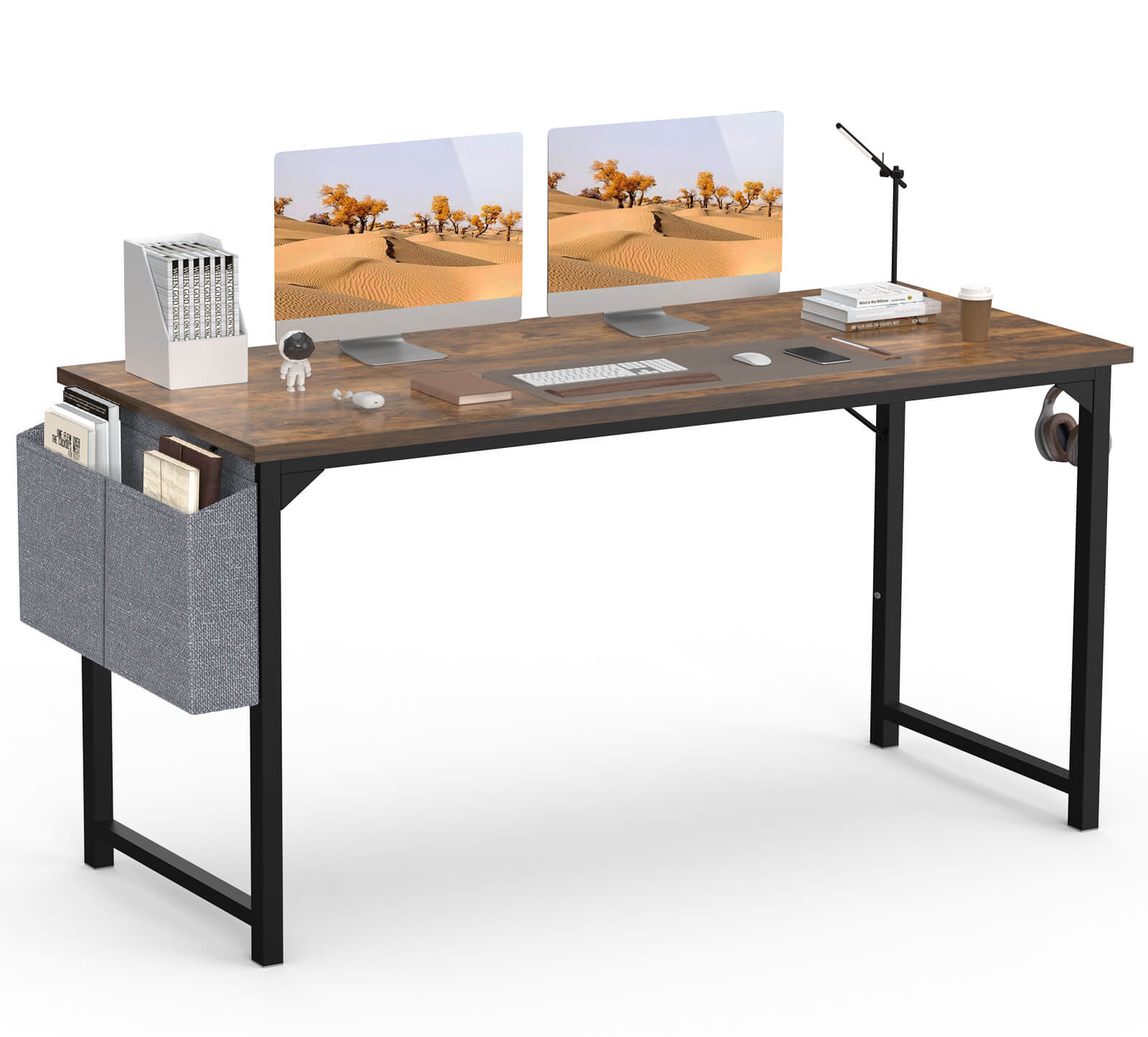 Computer Desk with Organizer for Office Bedroom