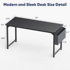 Computer Desk with Organizer for Office Bedroom