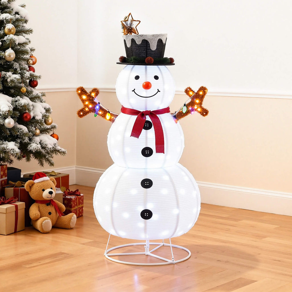 Lighted Snowman Outdoor Christmas Decoration