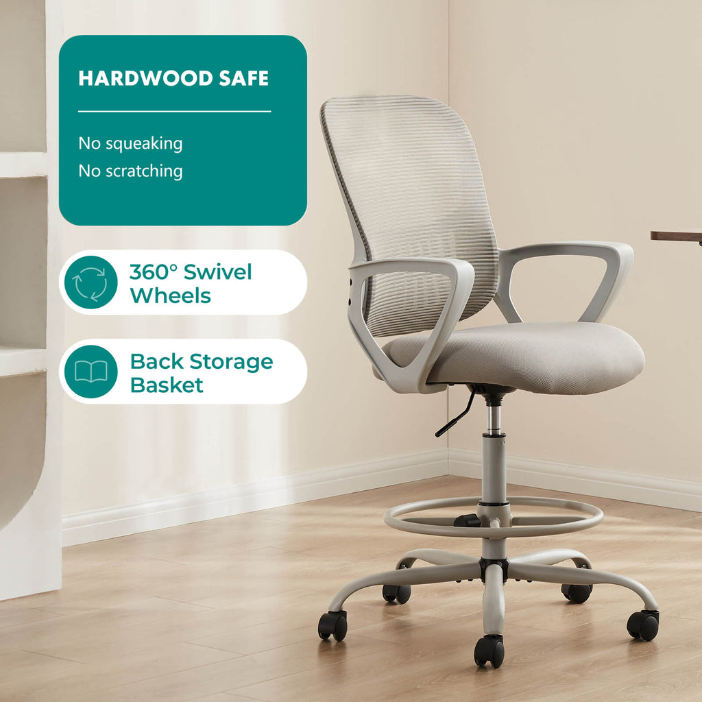 Tall Office Chair Height Adjustable