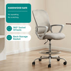 Tall Office Chair Height Adjustable