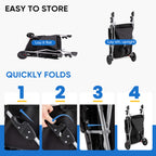 Foldable Pet Outdoor Stroller
