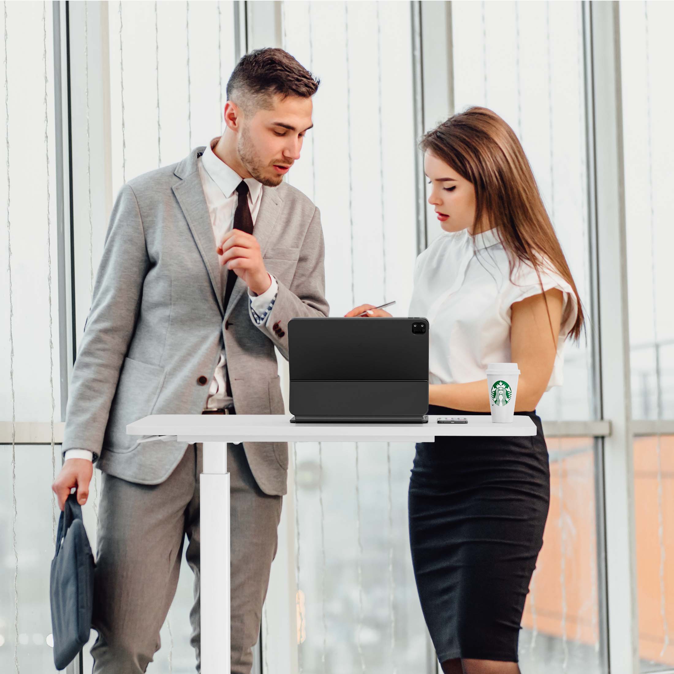 Removable Standing Table for Bedroom Office
