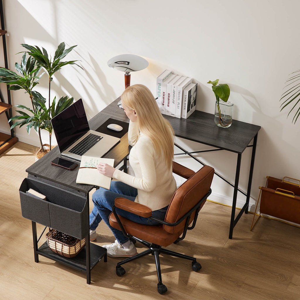 Play Table, L-Shape with Stand Side Pocket for Home