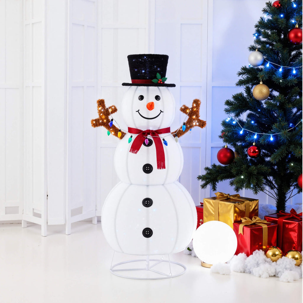 Lighted Snowman Outdoor Christmas Decoration