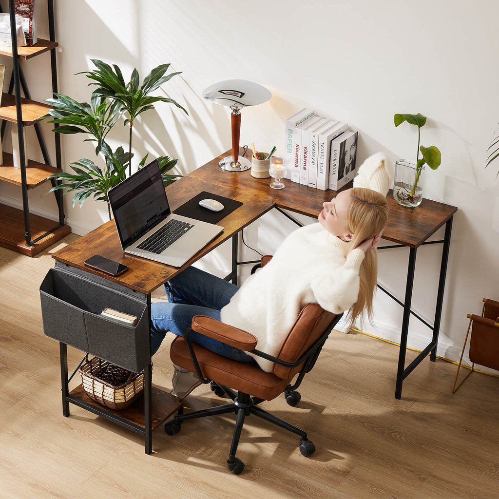 Play Table, L-Shape with Stand Side Pocket for Home