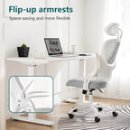 Office Chair High Back with Adjustable Headrest for Office