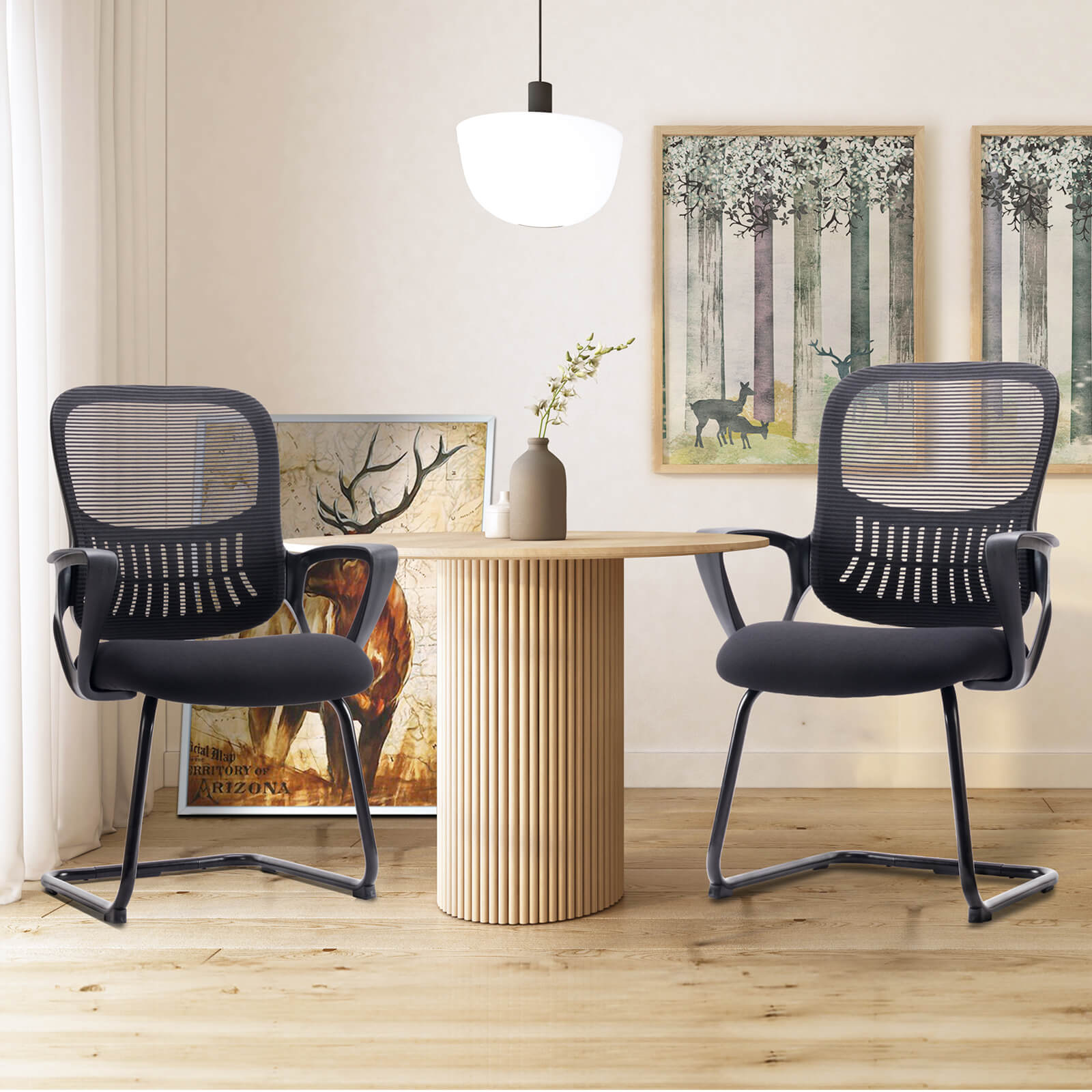 Office Chair with Armrests