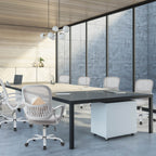 Office Chair with Lumbar Support and Armrests