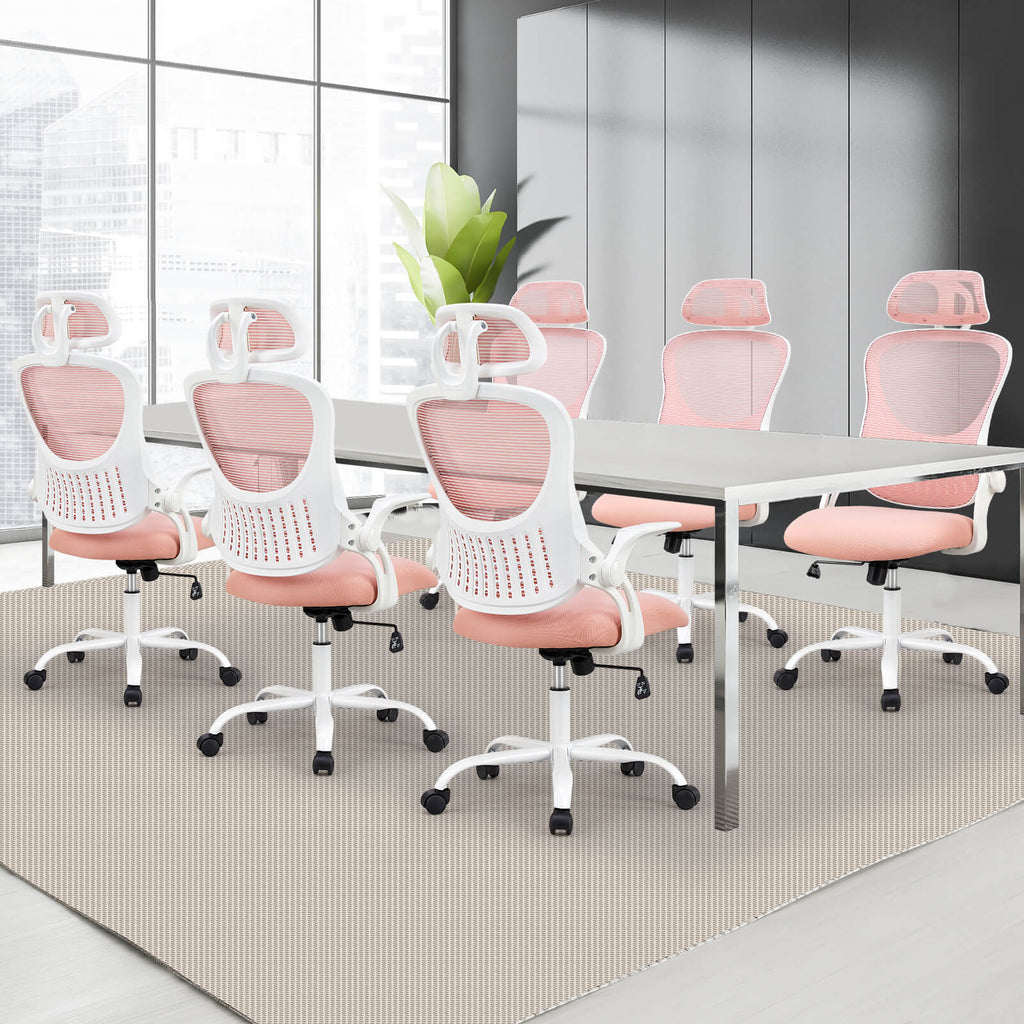 Office Chair High Back with Adjustable Headrest for Office