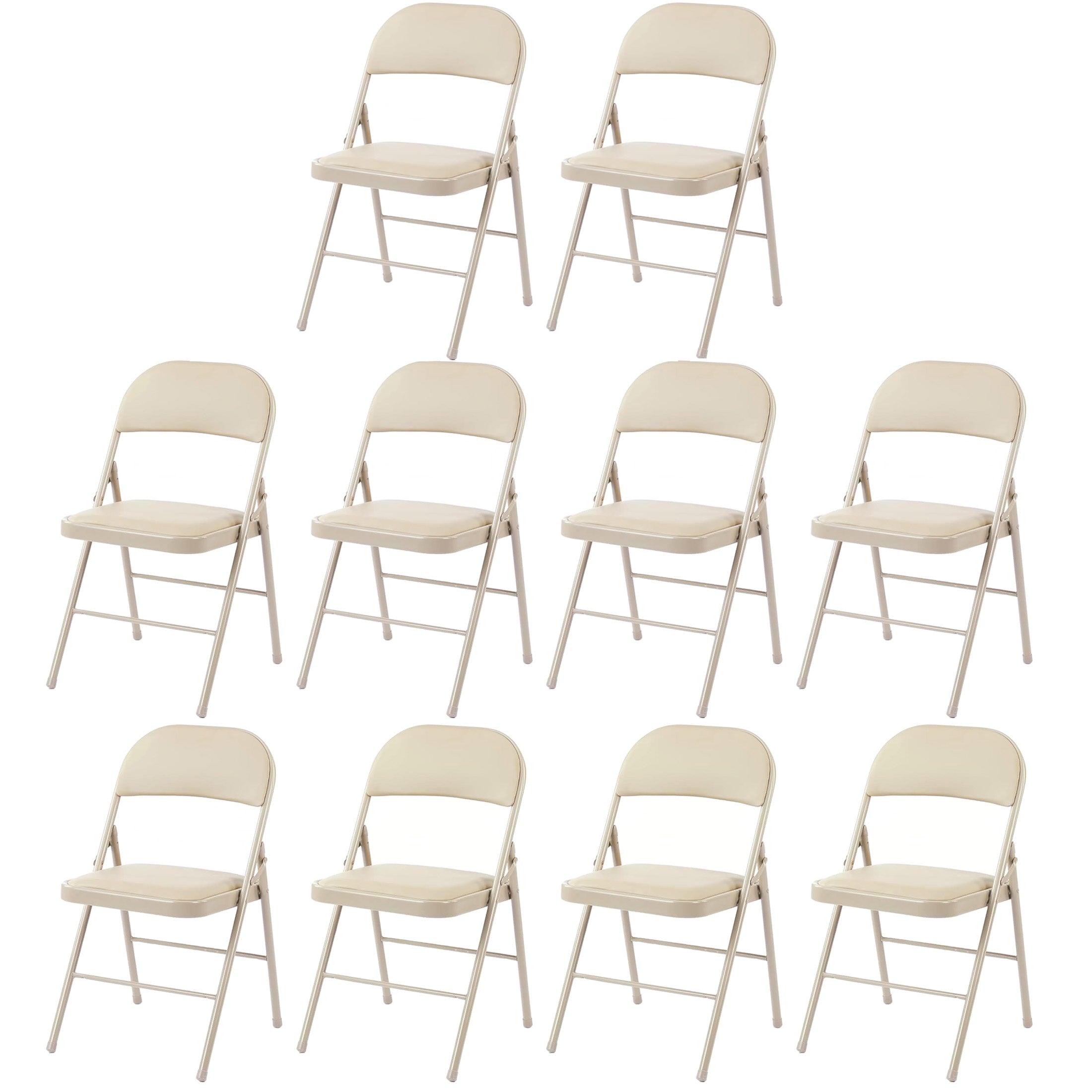 Leather Folding Chair for Events and Home Use