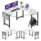 Play Table, L-Shape with Stand Side Pocket for Home