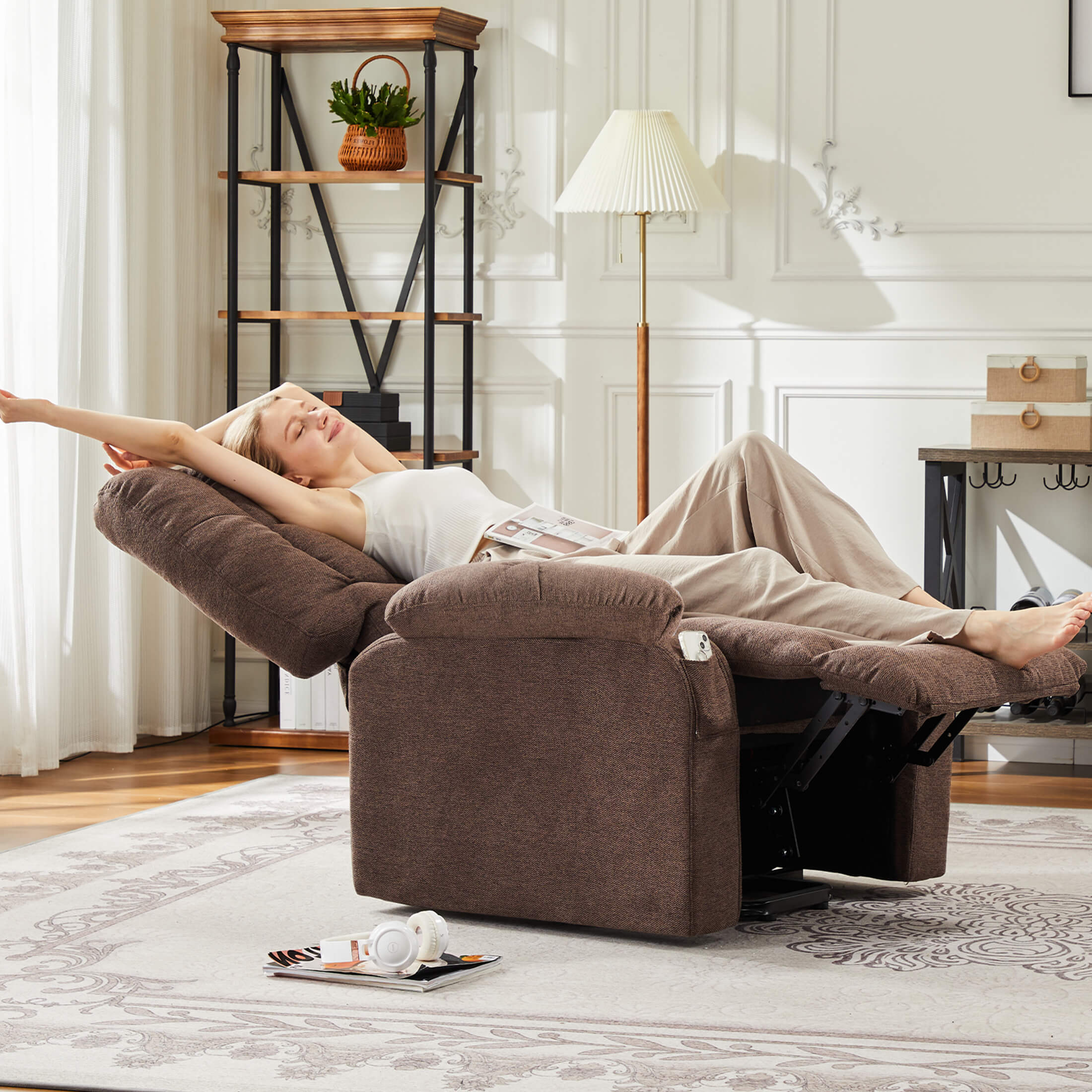 Electric Massage Recliner for the Elderly, Enjoy Home Living