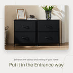 Nightstand 2 Piece Set for Bedroom