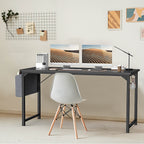 Computer Desk with Organizer for Office Bedroom