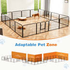 Dog Fence Collapsible for Garden Patio