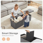Bed Footstool storage ottoman for Bedroom and Entry Door