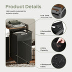 Iron Frame Laundry Room Dirty Clothes Basket