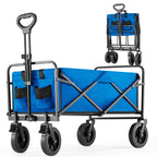 Foldable Wagon with All Terrain Wheels for Outdoor Camping