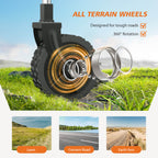 Foldable Wagon with All Terrain Wheels for Outdoor Camping