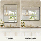 Bathroom Vanity Mirror, Rust Resistant, Non-Warping