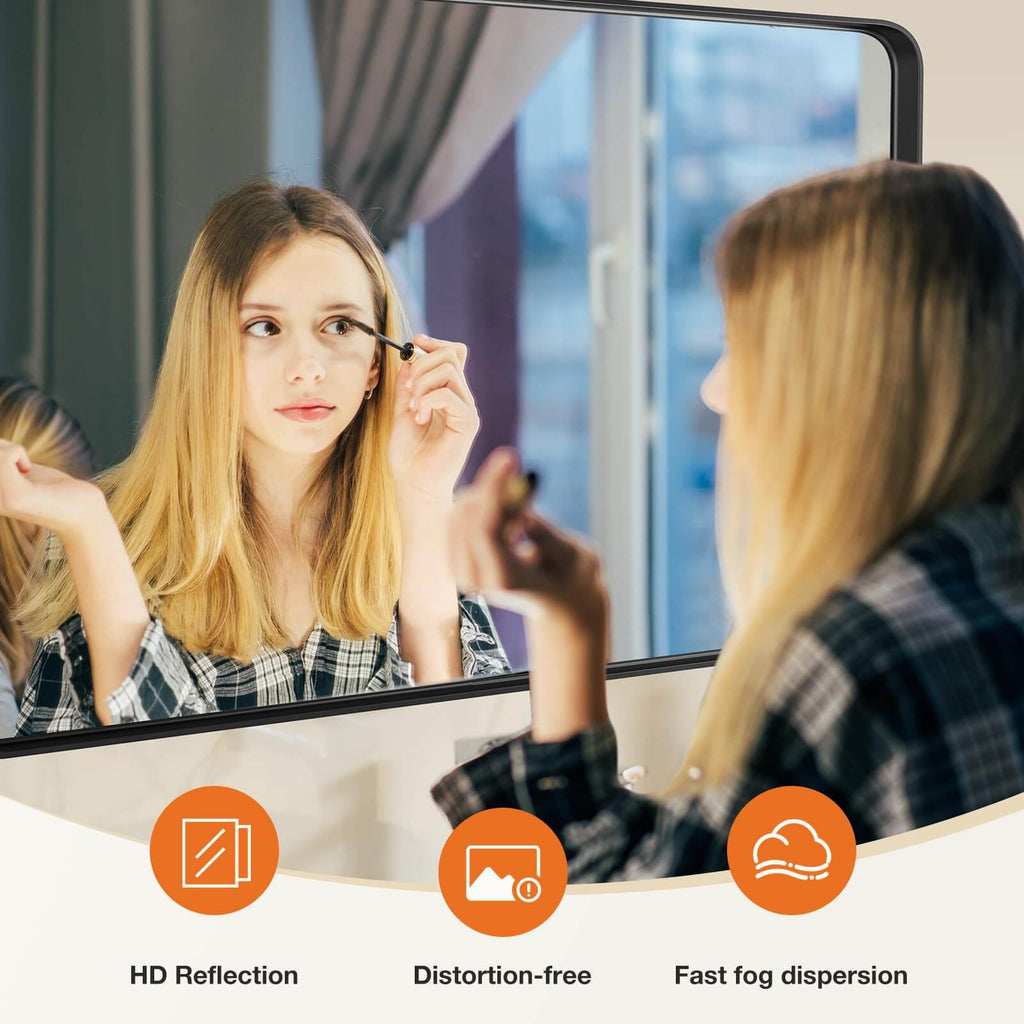 Bathroom Vanity Mirror, Rust Resistant, Non-Warping