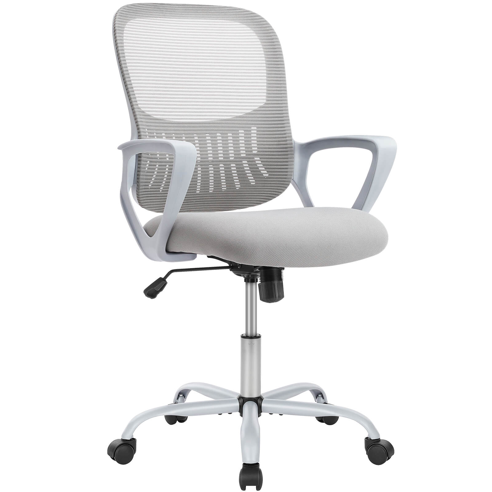 Office Chair with Lumbar Support and Armrests