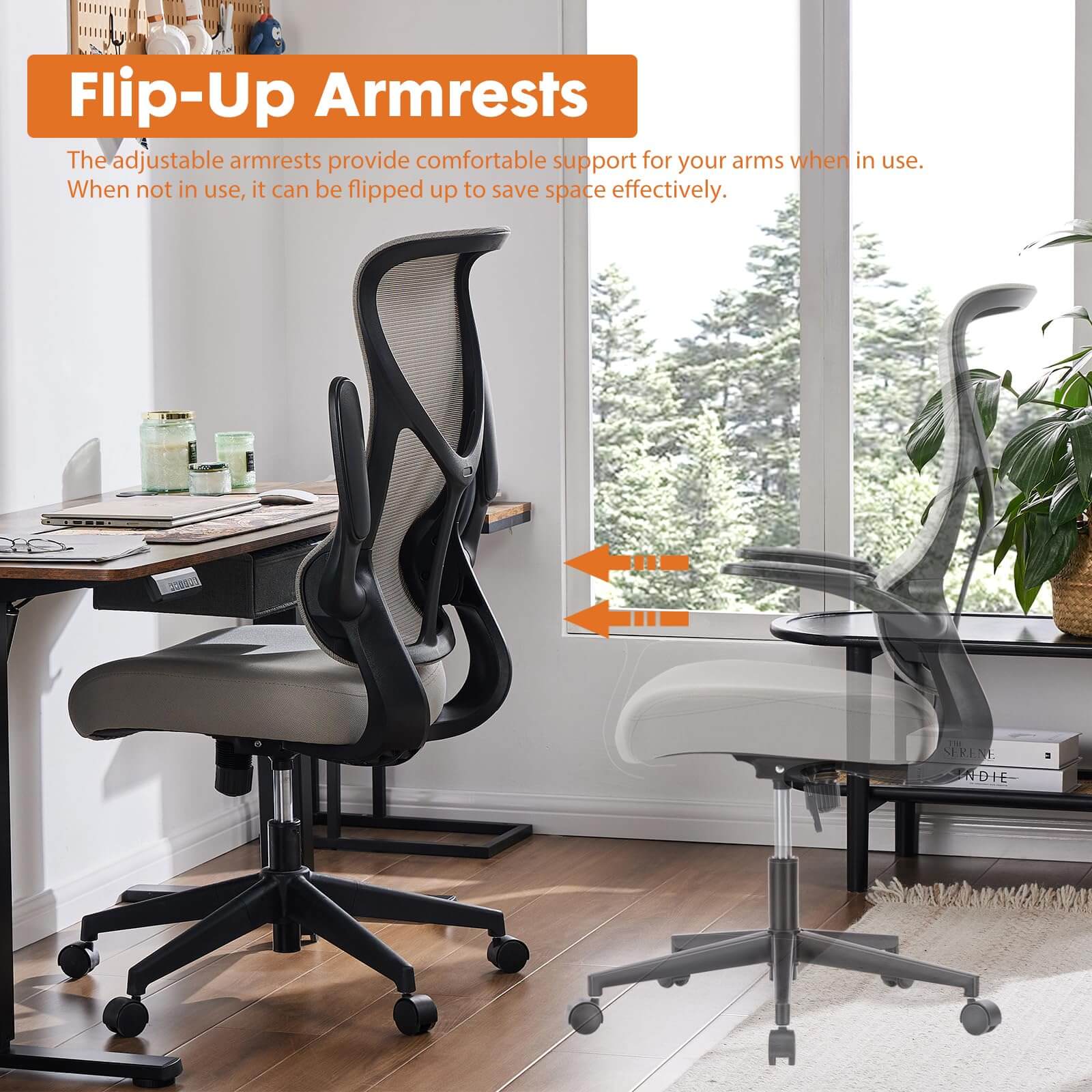 Computer Chair Mesh Back for Home Office