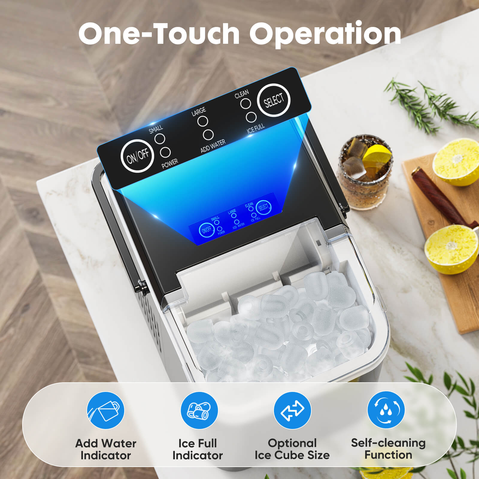 Portable Ice Maker for the Kitchen
