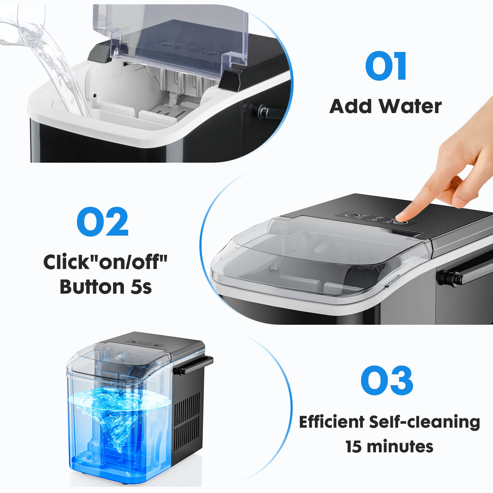 Portable Ice Maker for the Kitchen