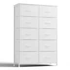 Tall Dresser with 10 Drawers for Bedroom