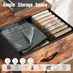 Tall Dresser with 10 Drawers for Bedroom