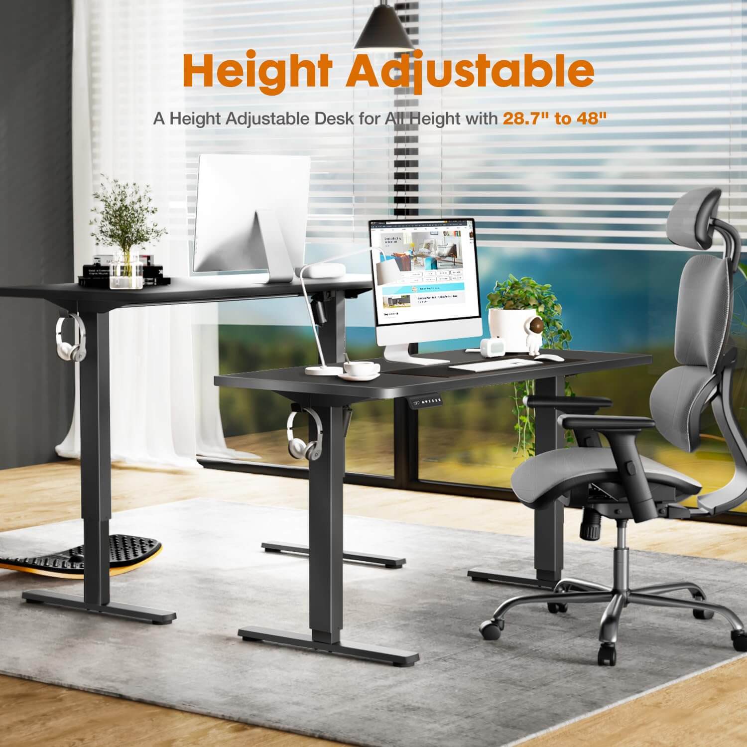 Elevating Standing Table, Ergonomic Design