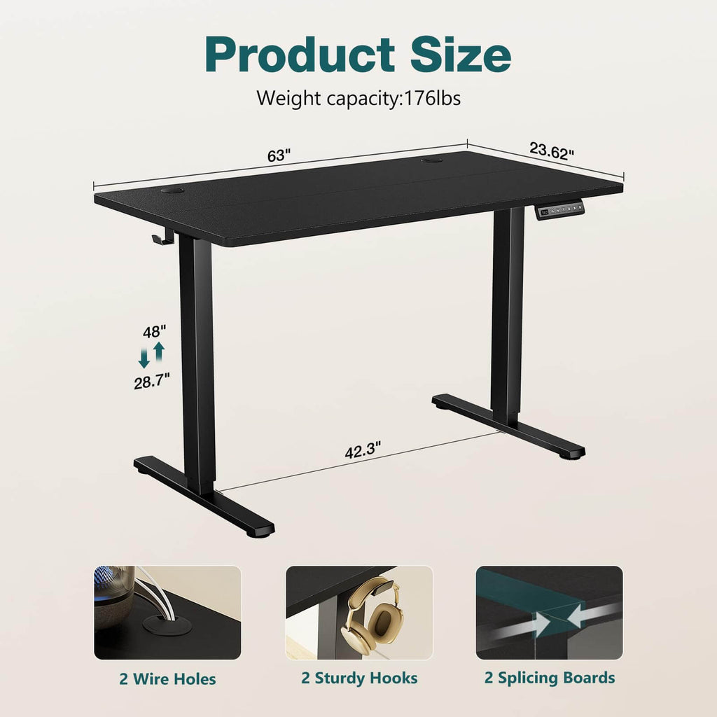 Elevating Standing Table, Ergonomic Design