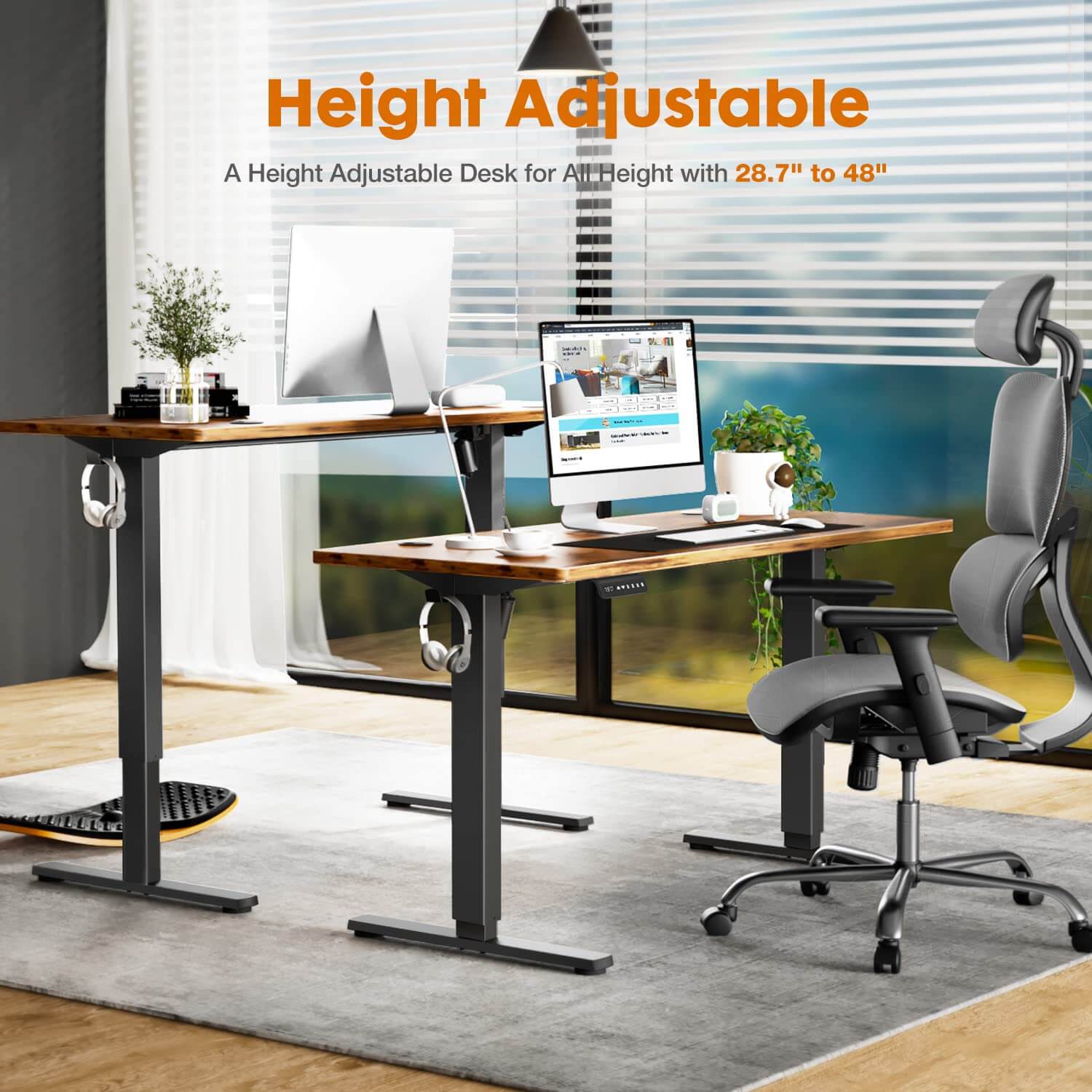 Elevating Standing Table, Ergonomic Design