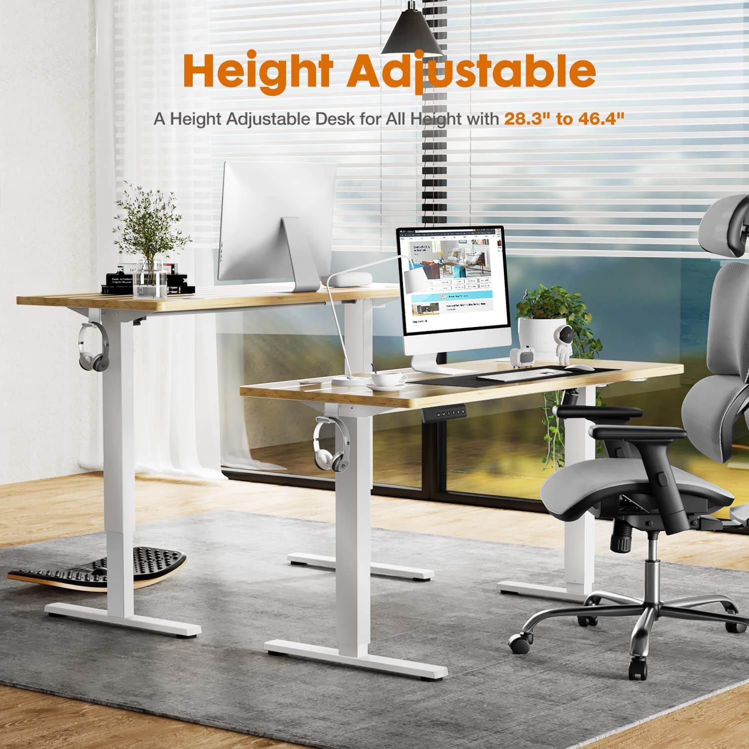Elevating Standing Table, Ergonomic Design