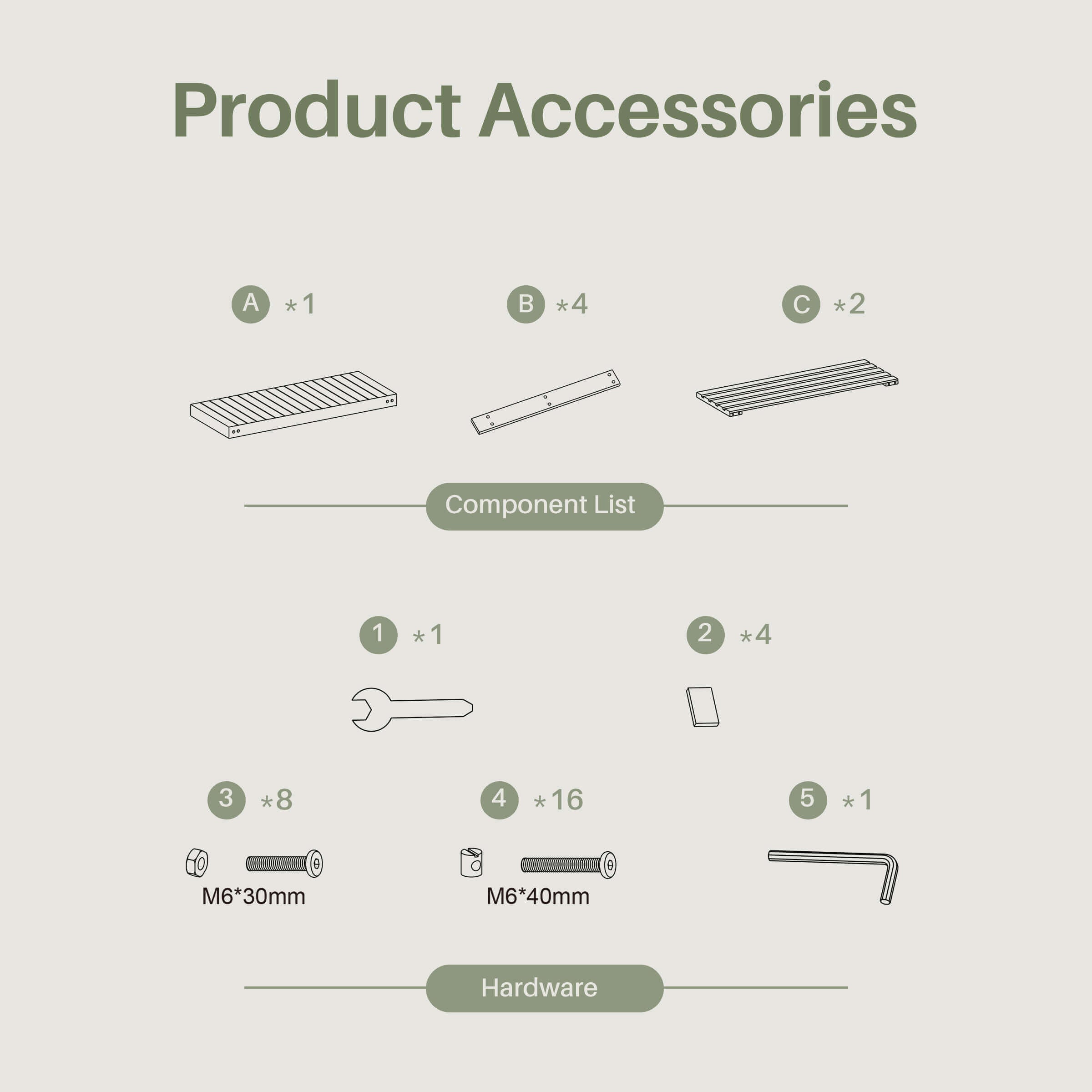 2-in-1 Bamboo Shoe Bench for Entryway