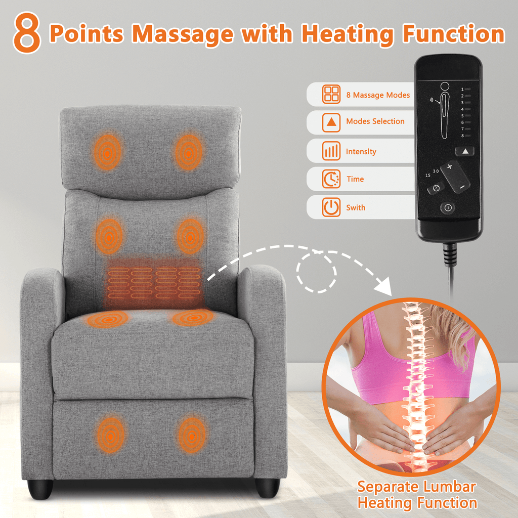 Manual Recliner Massage for Living Room