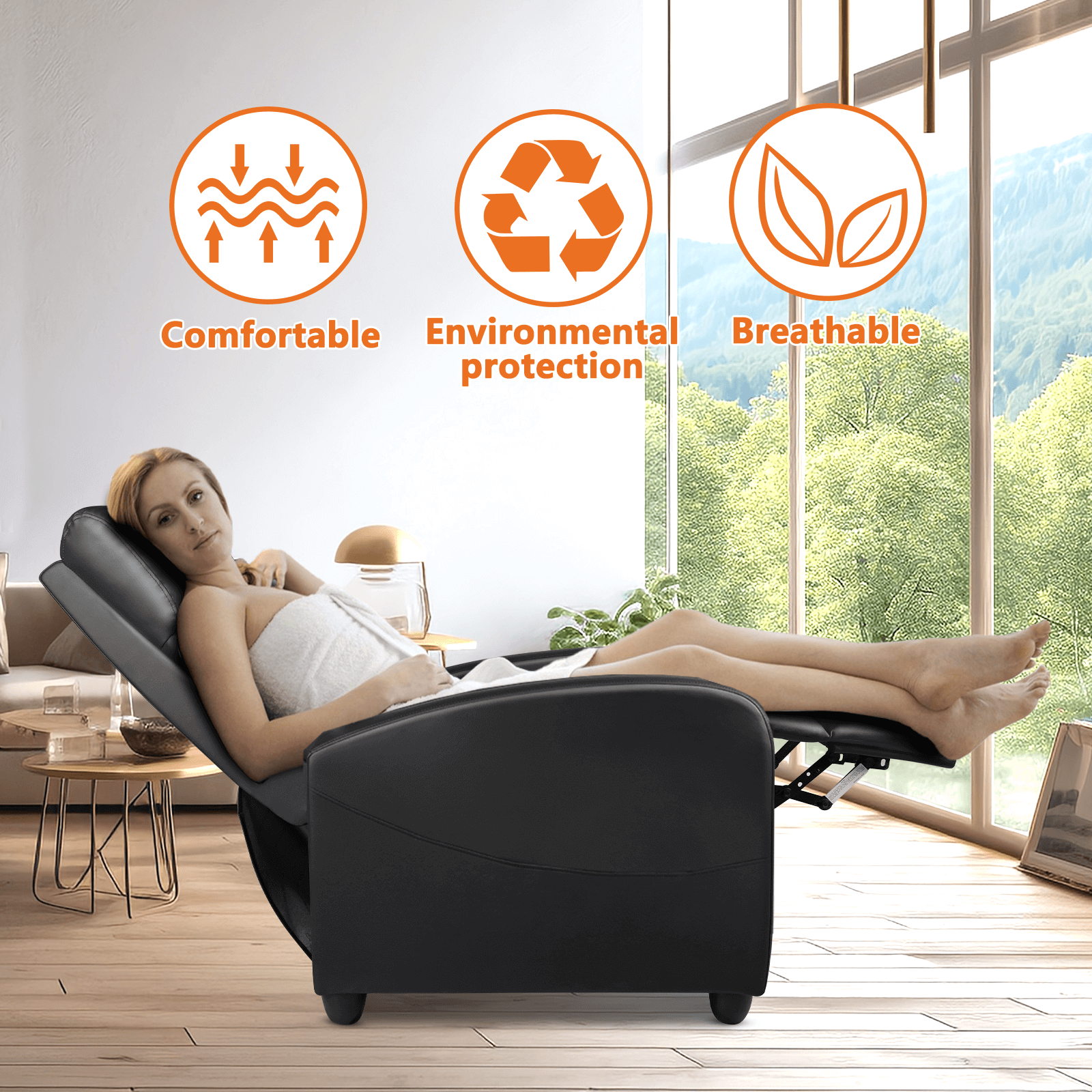 Manual Recliner Massage for Living Room